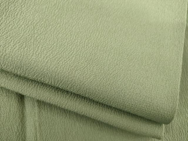 平和屋着物○上質な色無地 麹塵色 正絹 逸品 AABF0881ck