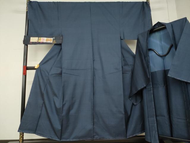 平和屋着物●男性 本場大島紬 アンサンブル 100亀甲 総詰め 証紙付き 正絹 逸品 未使用 AABF0897ck