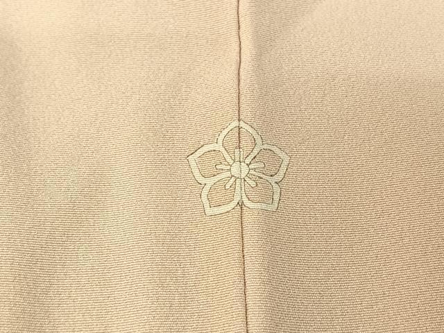 平和屋着物▽訪問着 単衣 流水花文 正絹 逸品 AABF0982jh