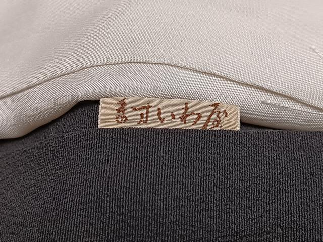 平和屋着物■豪華黒留袖 駒刺繍 扇草花文 金彩 ますいわ屋扱い 正絹 逸品 AABF1130oa