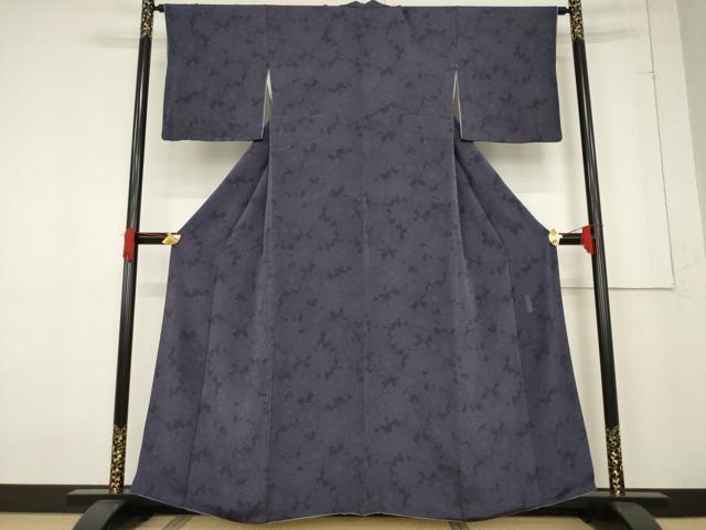 平和屋着物●重要無形文化財 人間国宝 中村勇二郎 江戸小紋 川端柄 正絹 逸品 AABF1357ck