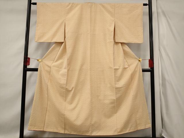 平和屋着物■上質な紬 立涌間道 正絹 逸品 AABF1480st
