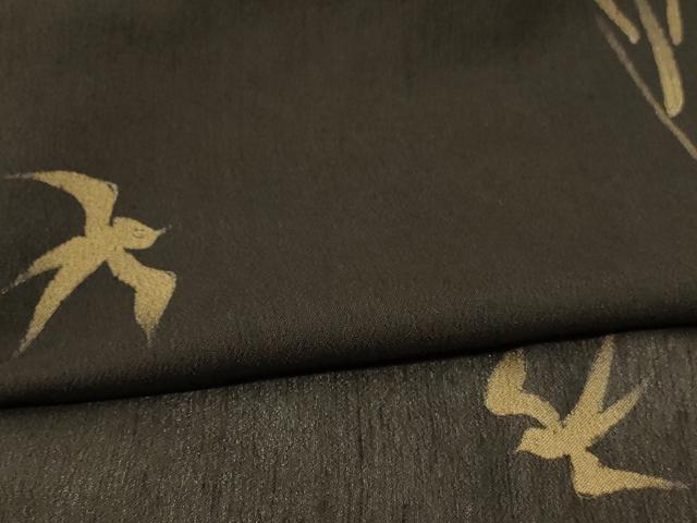 平和屋着物*夏物 小紋 紗 飛鳥文 洗える着物 AABF1594jd