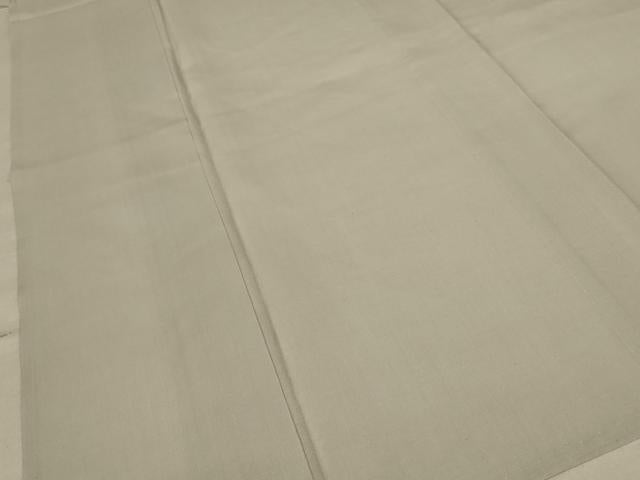 平和屋着物*夏物 男性 本場縞大島紬 夏大島 砂色 反端付き 正絹 逸品 AABF1613jd