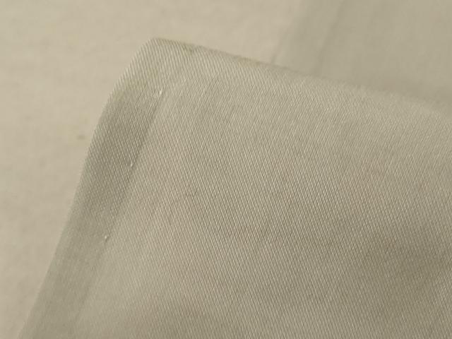 平和屋着物*夏物 男性 本場縞大島紬 夏大島 砂色 反端付き 正絹 逸品 AABF1613jd