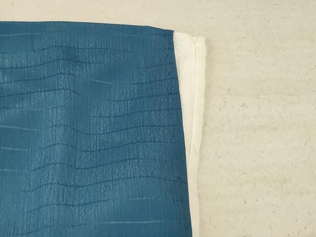 平和屋着物*夏物 色留袖 絽 流水葉文 錆御納戸色 銀彩 洗える着物 AABF1618jd