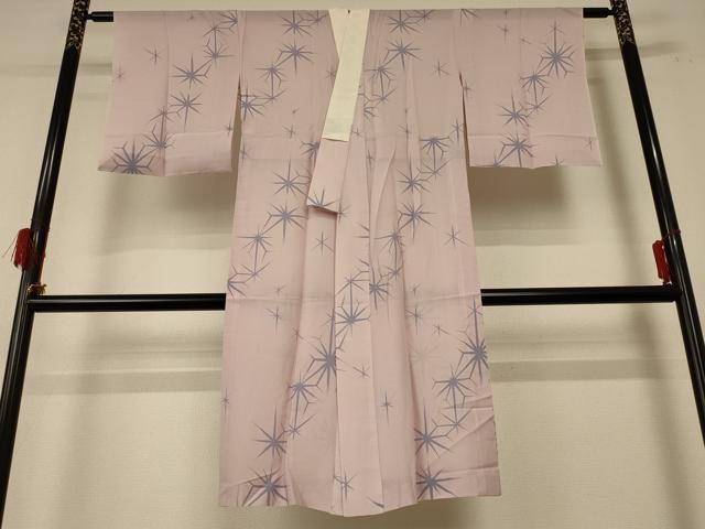 平和屋着物*夏物 長襦袢 絽 麻の葉文様 高島屋扱い 正絹 逸品 AABF1660jd