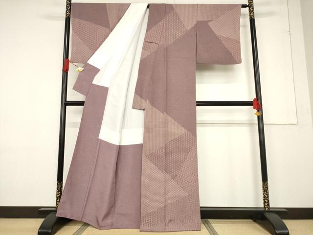 平和屋着物●訪問着 切嵌吉祥文 正絹 逸品 AABF1773ck