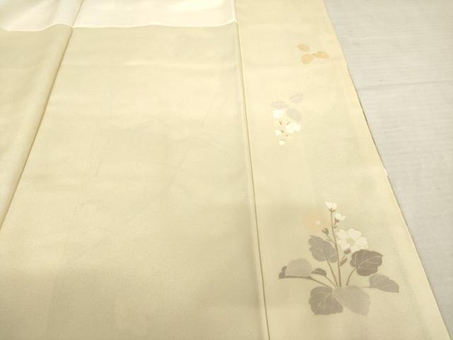 平和屋着物●訪問着 枝花文 金彩 正絹 逸品 AABF1819ck