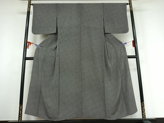 平和屋着物▽江戸小紋 彫士:住田双光・染士:服部光擴 単衣 鮫小紋柄 正絹 逸品 AABF1871jh