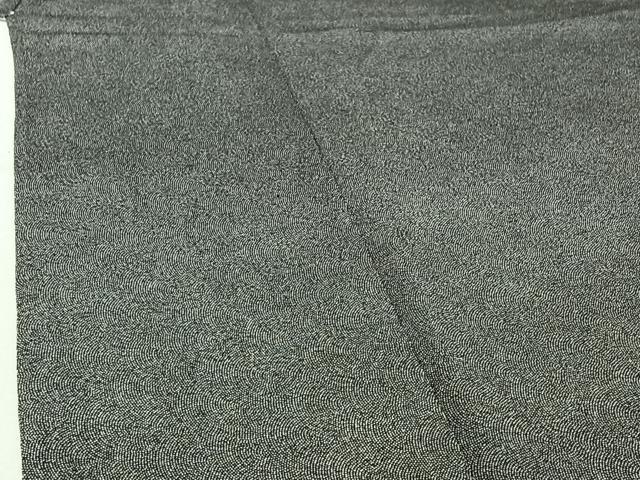 平和屋着物▽江戸小紋 彫士:住田双光・染士:服部光擴 単衣 鮫小紋柄 正絹 逸品 AABF1871jh