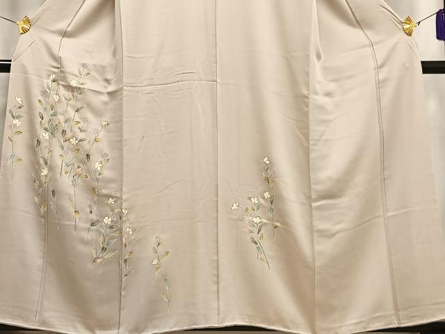 平和屋着物■訪問着 枝花文 金彩 正絹 逸品 AABF1936oa