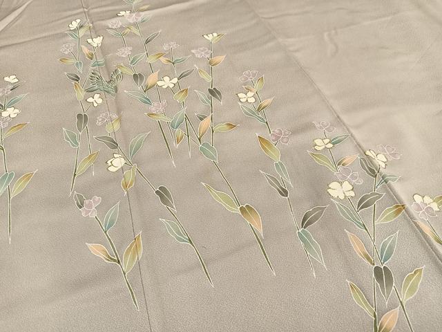 平和屋着物■訪問着 枝花文 金彩 正絹 逸品 AABF1936oa