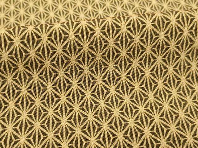 平和屋着物■上質な小紋 麻の葉文様 正絹 逸品 AABF2400ja