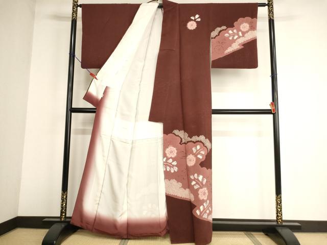 平和屋着物■訪問着 絞り 辻が花 松坂屋扱い 正絹 逸品 AABF2416ja