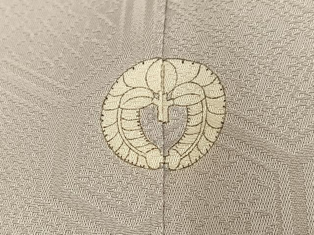 平和屋着物■豪華色留袖 刺繍 松皮菱群鶴草花文 金銀糸 正絹 逸品 AABF2512ph