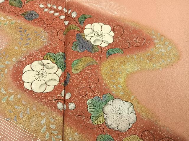 平和屋着物■訪問着 辻が花 金銀彩 正絹 逸品 AABF2518ph