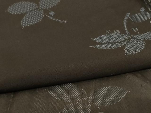 平和屋着物*夏物 本場大島紬 夏大島 160亀甲 舞葉文 正絹 逸品 AABF2798jd