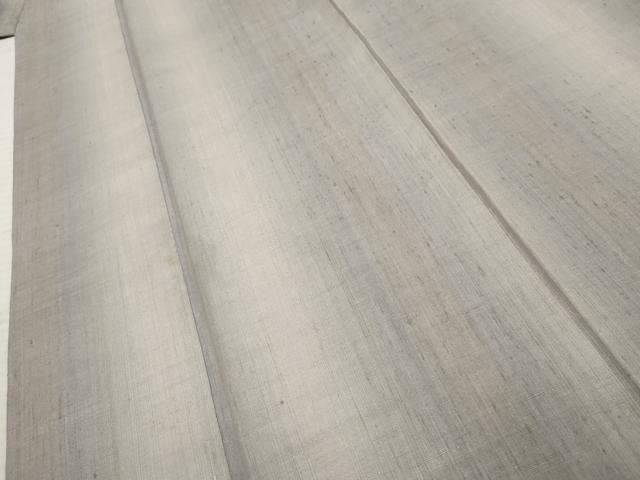 平和屋着物●紅花紬 米沢 新田英行 新田間道 霞間道 正絹 逸品 AABF3037cs