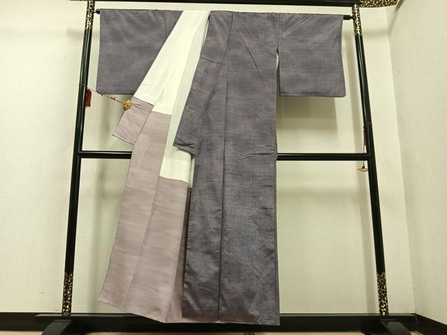 平和屋着物■上質な紬 霞文 正絹 逸品 AABF3088ph