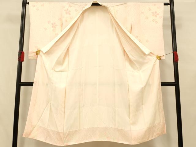 平和屋着物■長襦袢 袷 舞花文 暈し染め 正絹 逸品 AABF3137fw