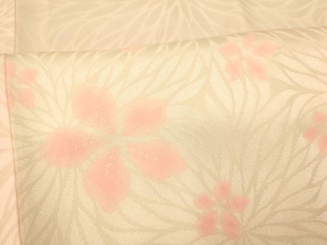 平和屋着物■長襦袢 袷 舞花文 暈し染め 正絹 逸品 AABF3137fw