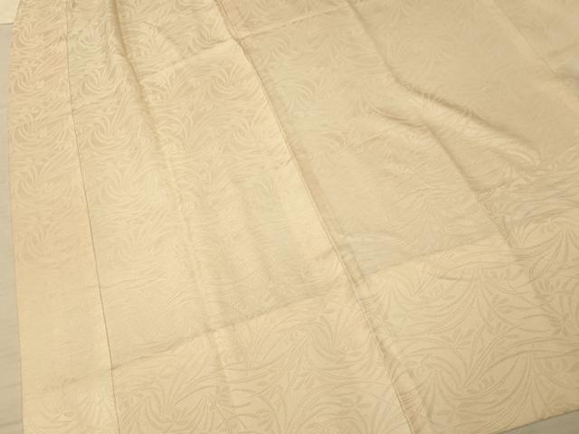 平和屋着物■長襦袢 無双仕立て 草花地紋 暈し染め 正絹 逸品 AABF3157fw