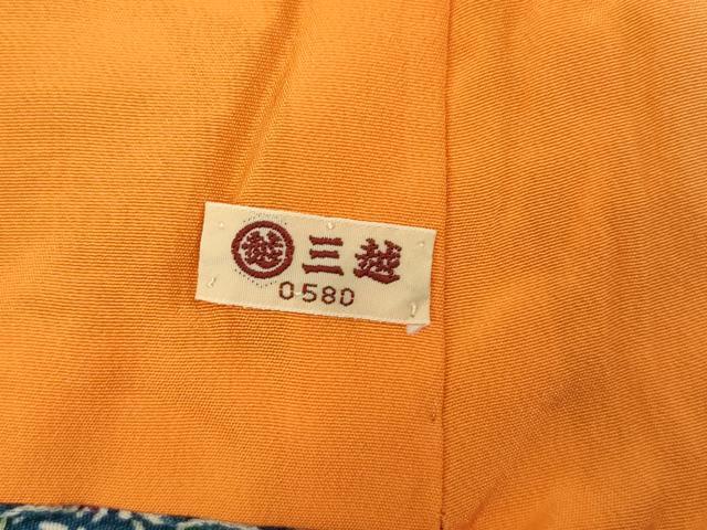 平和屋着物■上質な小紋 風景文 正絹 逸品 AABF3167fw