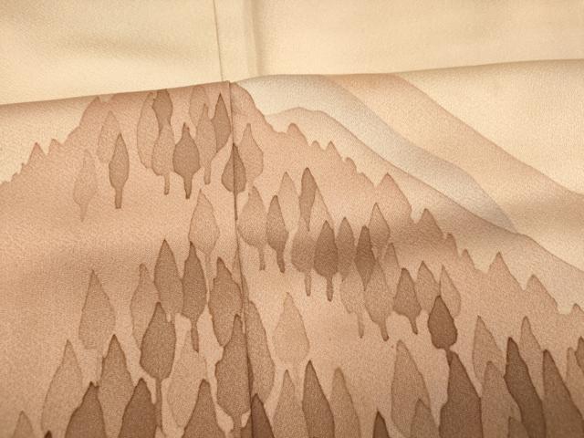 平和屋着物■訪問着 山重ね文 正絹 逸品 AABF3278fw