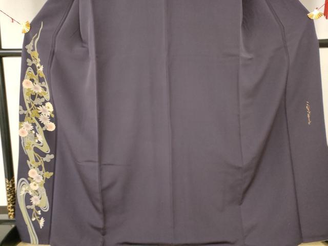平和屋着物●こむさでもーど・COMME CA DU MODE 訪問着 流水花文 やまと誂製 正絹 逸品 AABF3322nf