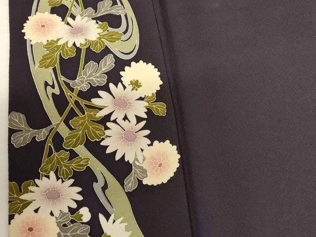 平和屋着物●こむさでもーど・COMME CA DU MODE 訪問着 流水花文 やまと誂製 正絹 逸品 AABF3322nf