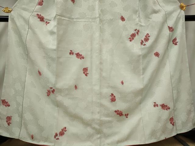 平和屋着物■上質な小紋 舞花文 正絹 逸品 AABF3375st