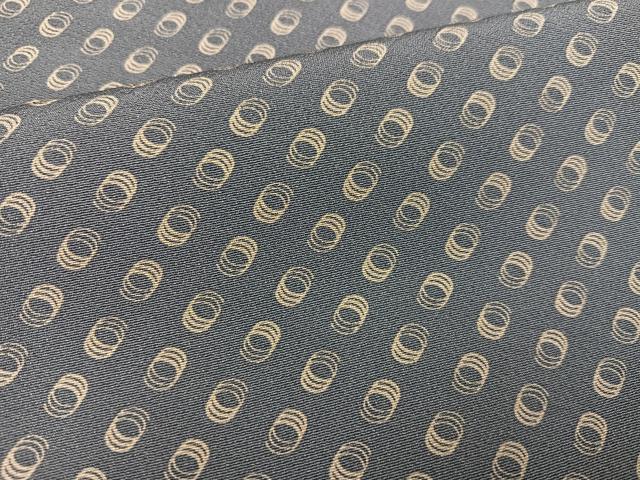 平和屋着物■上質な小紋 丸文 正絹 逸品 未使用 AABF3495ph