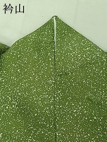 平和屋着物▽上質な小紋 単衣 霞文 たたき染め 正絹 逸品 AABF3782jh