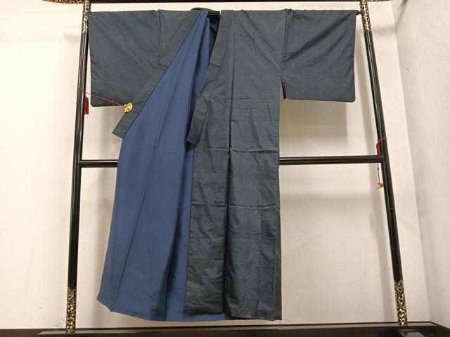 平和屋着物■男性 本場大島紬 100亀甲 総詰め 正絹 逸品 AABF3920ph