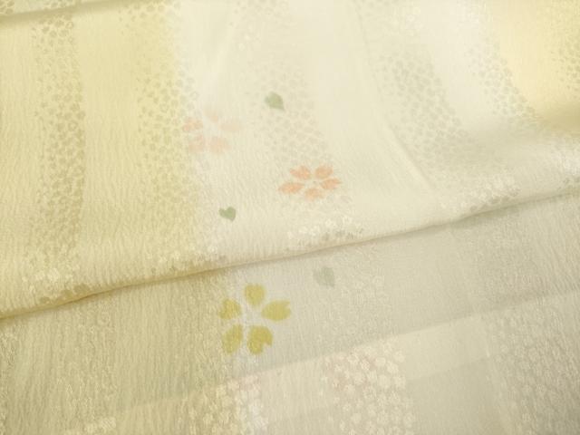 平和屋着物●長襦袢 袷 花間道 暈し染め 正絹 逸品 未使用 AABF3940ck