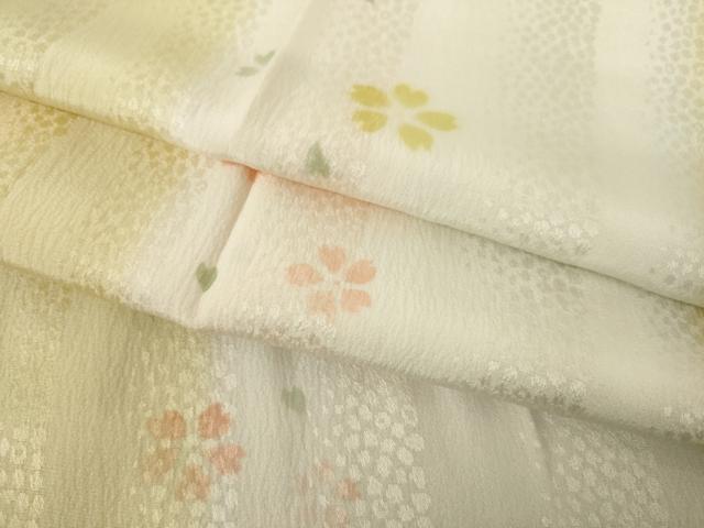 平和屋着物●長襦袢 袷 花間道 暈し染め 正絹 逸品 未使用 AABF3940ck
