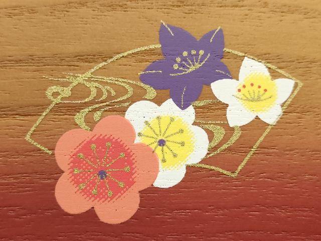 平和屋着物●和装小物 ぽっくり下駄 こっぽり・おこぼ下駄 刺繍 花柄 梅桔梗 金銀糸 金彩 逸品 未使用 AABF4041ay