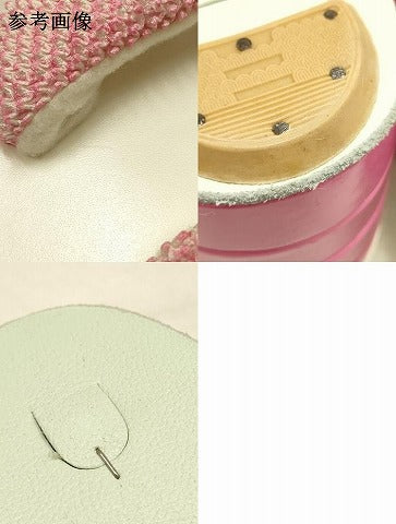 平和屋着物●和装小物 和装草履 厚底 ハイヒール草履 総絞り 箱付き 逸品 AABF4046ay