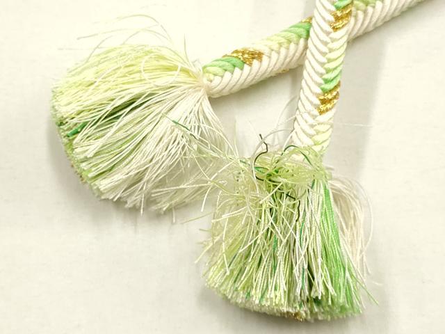 平和屋着物●極上 有職組紐道明 帯締め 奈良組 丸胡蝶 金糸 宮内庁御用 国立博物館御用 東京芸術大学御用 逸品 AABF4101ay