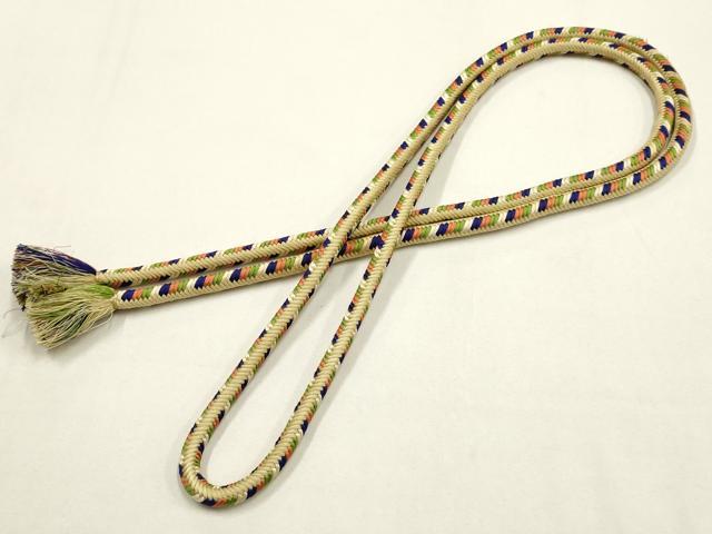 平和屋着物●極上 有職組紐道明 帯締め 奈良組 宮内庁御用 国立博物館御用 東京芸術大学御用 逸品 AABF4122ay
