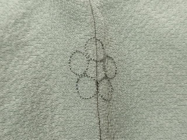 平和屋着物●上質な色無地 秘色色 さが美扱い 正絹 逸品 AABF4231cs