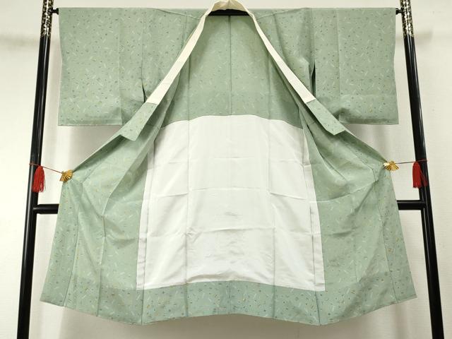 平和屋着物●長襦袢 無双仕立て 玩具文 やまと誂製 正絹 逸品 AABF4303cs