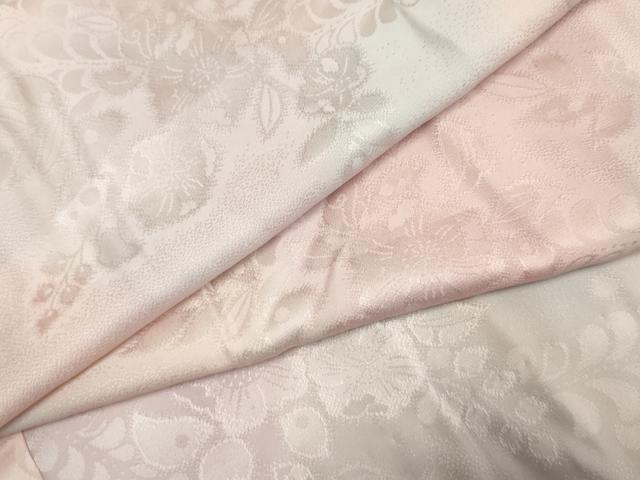 平和屋着物●長襦袢 無双仕立て 辻が花地紋 暈し染め やまと誂製 正絹 逸品 AABF4305cs