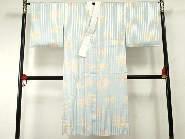 平和屋着物●長襦袢 無双仕立て 花蝶文 正絹 逸品 AABF4306cs