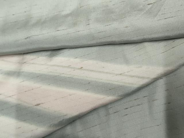 平和屋着物●長襦袢 無双仕立て ぜんまい 斜縞 正絹 逸品 AABF4307cs