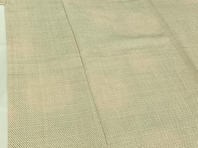 平和屋着物▽本塩沢 単衣 蚊絣 正絹 逸品 AABF4323jh