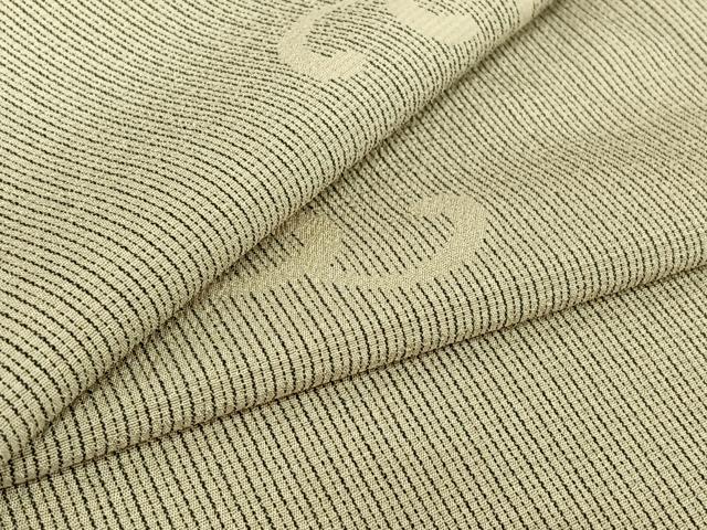 平和屋着物▽本塩沢 単衣 立波文 正絹 逸品 AABF4338jh