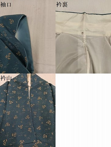 平和屋着物●上質な小紋 ふくら雀 正絹 逸品 AABF4484ph