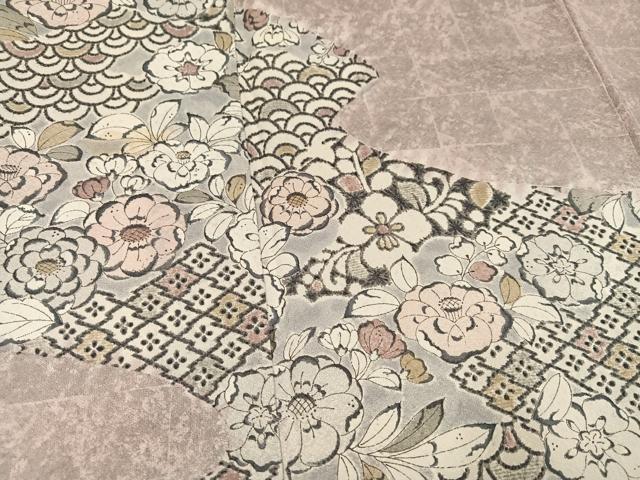 平和屋着物●訪問着 辻が花 正絹 逸品 AABF4509ph
